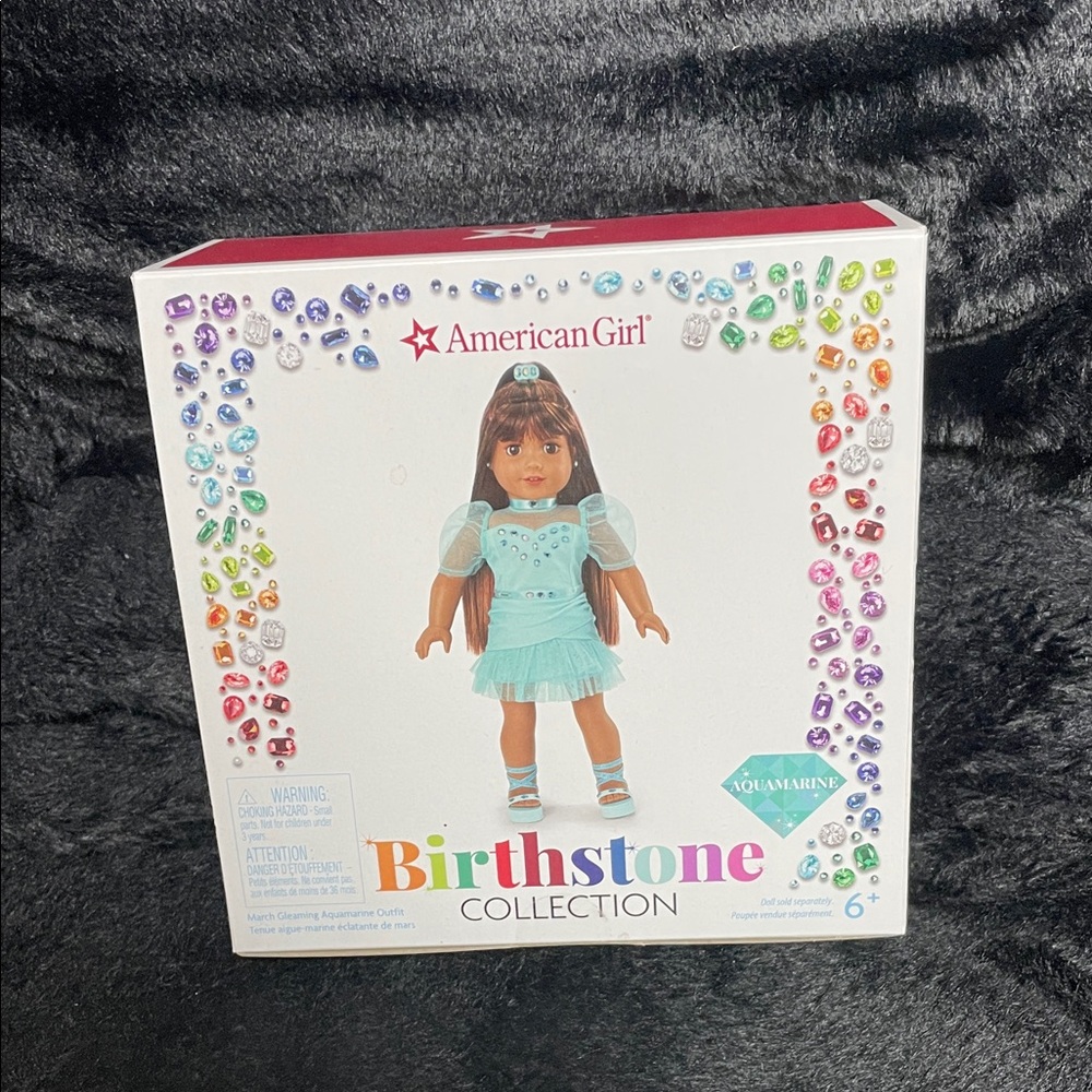 American Girl Birthstone collection- Aquamarine